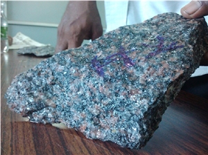 Indian Mahogany Granite Block