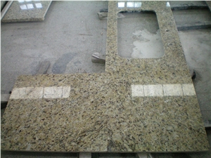 Giallo Venus Yellow Granite Kitchen Top