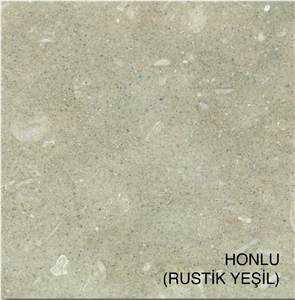 Rustik Yesil Limestone, Rustik Green Limestone Slabs
