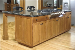 Custom Granite Kitchen Islandstop for Sale,black Granite Kitchen Countertops