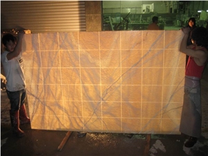 Backlit/Translucent Onyx Glass Panel (J128)