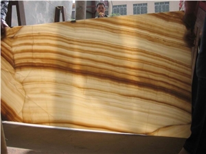 Backlit Wood Vein Onyx Glass Panel(Z11)