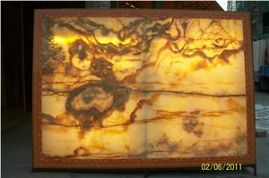 Crystal Diamond Onyx Glass Backlit (J029)