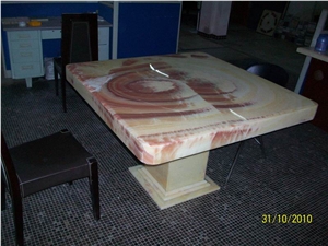 Translucent Onyx Table (J111)