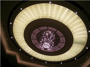 Translucent White Onyx Ceiling Z-19