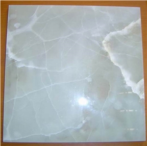 Translucent White Onyx Glass Panel