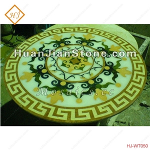 Brass Inlay Table