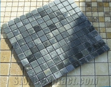 Anatolian Black Marble Mosaic