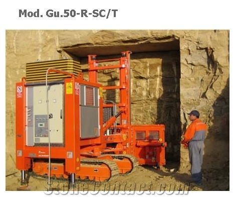 Underground Chain Saw Machine Mod. Gu.50-R-SC/T