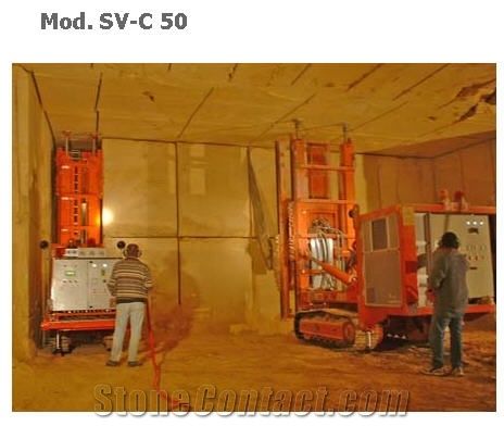 Underground Chain Saw Machine Mod. SV-C 50