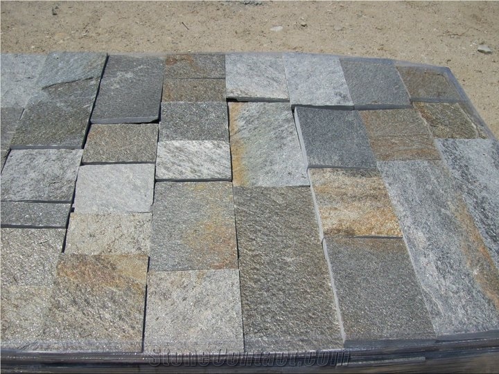 Gneiss Gloria Gray Stone Wall Tiles