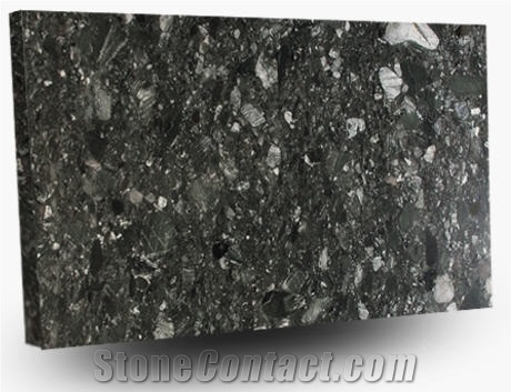 Black Marinache, Brazil Black Granite Slabs & Tiles