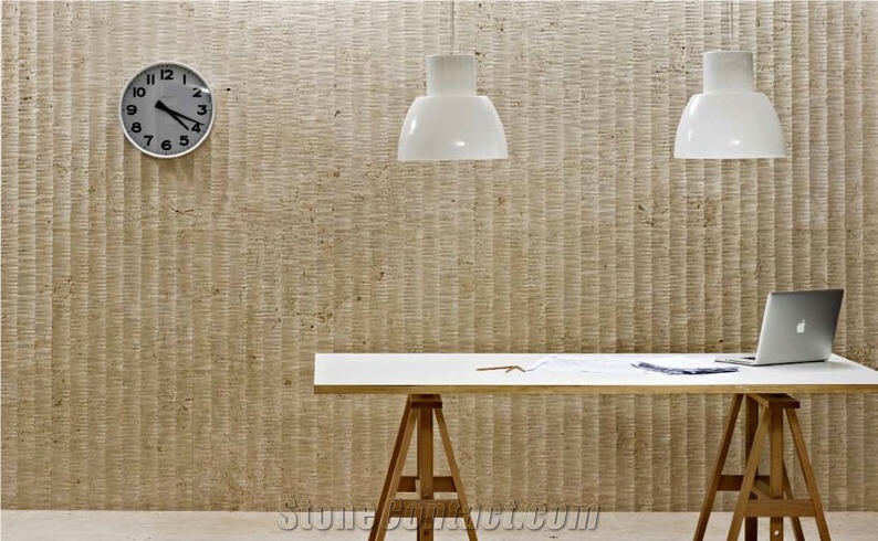 Natural Stone - Le Pietre Incise Tratto, Italy Beige Limestone Slabs & Tiles