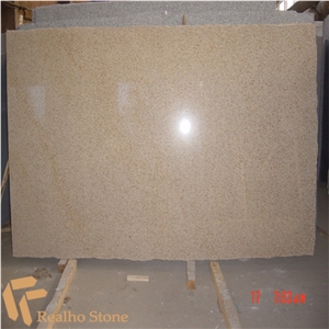 G682 Rusty Granite Slab, China Yellow Granite
