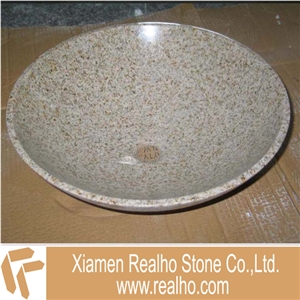 Tiger Yellow Granite Basin