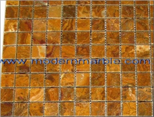 Balochistan Brown Onyx Mosaic