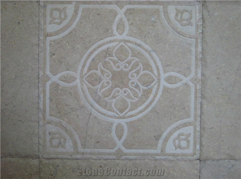 Perlato Royal Limestone Engraving, Beige Limestone