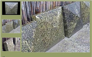 Reclaimed Bath Stone Cap Stones, Elm Park Bath Stone Grey Limestone Pier Caps, Quoins