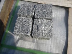 Building Material G654 Granite Setts, G654 /Padang Dark Black Granite Cobble, Pavers