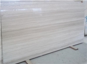 Serpeggiante White Marble, White Wood Grain Marble Slabs