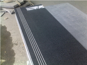G654 Granite Stairs and Steps, G654 Black Granite Stairs