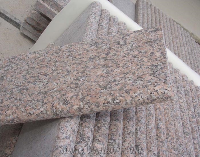 Pink Granite Steps,Stairs