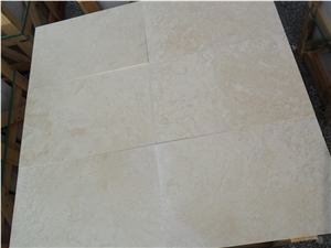 White Travertine - Cross Cut, Light Cross Cut White Travertine Slabs