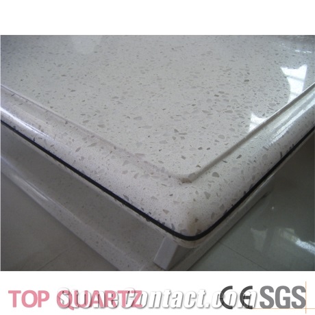 Quartz Bathroom Counter Dupont Edge From China Stonecontact