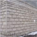 Granite Wall Stone, Natural Red Granite Mushroom Stone