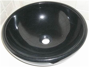 Cheap China Shanxi Black Granite Sink