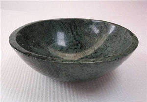 Cheap Dark Green Marble Vessel Sink