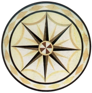 Cheap Stone Waterjet Medallion Of Floor Patterns