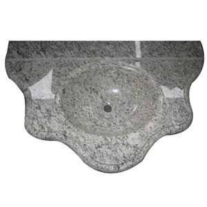 Samoa Granite Stone Vessel Sink, White Granite Vessel Sink