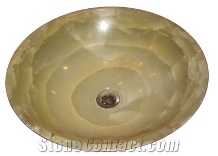 Shell Beige Triangular Stone Vessel Sink, Beige Marble Vessel Sink