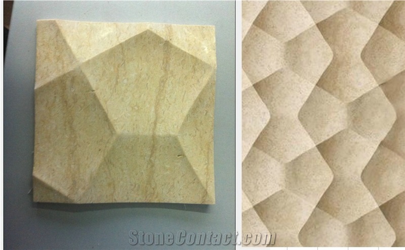 3D CNC Stone Panel Carving