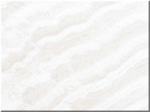 Snow White Travertine Slabs & Tiles, Iran White Travertine