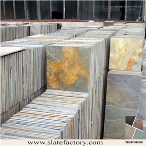 Chinese Multicolor Slate Tile for Flooring
