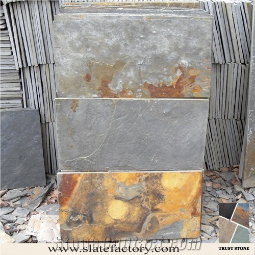 Chinese Multicolor Slate Tile for Wall Panel