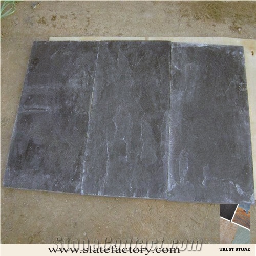 Natural Black Slate, Riven Black Slate Tiles