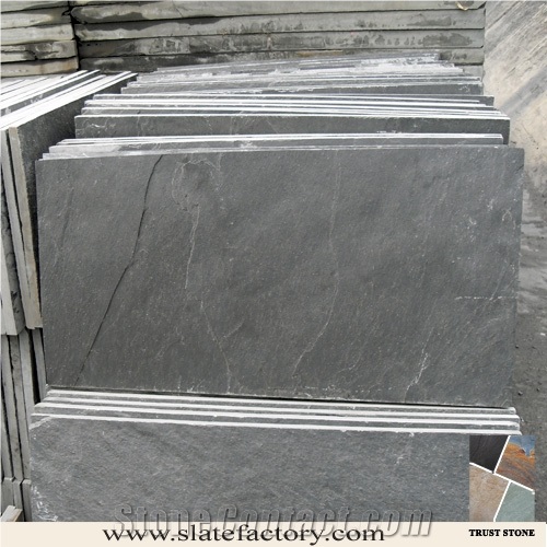 Natural Slate Floor Tile, Black Slate Tiles