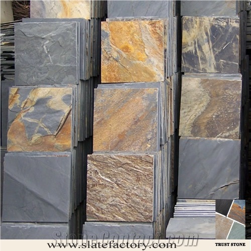 Natural Slate Tile, China Rustic Slate Tiles