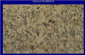 Giallo Florence Granite Slabs, Brazil Yellow Granite