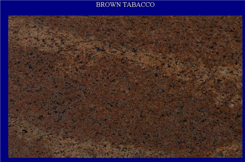 Tobacco Brown ,Brown Tabacco Granite Block