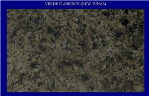 Verde Florence ( New Tunas Green), Green Granite Slabs