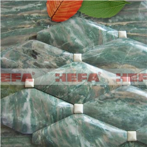 Stone Tiles Outdoor Walls XMD023JS, Hua an Jade ,Saina Marble Mosaic