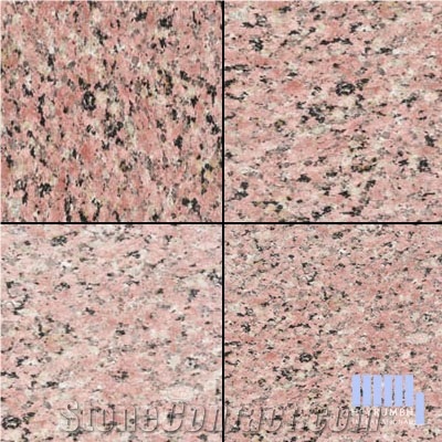 Rosy Pink Granite Tiles, India Pink Granite