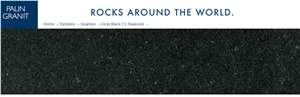 Korpi Black Granite Slabs, Finland Black Granite