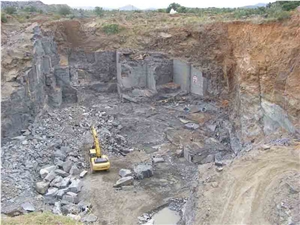 Absolute Black Granite Blocks, India Black Granite