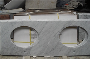 Carrara White Vanity Top