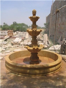 Yellow Sandstone Fountain